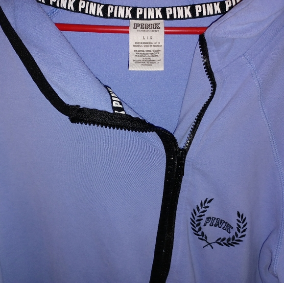 Victoria Secret full zip up light weight jacket size large!! - Picture 3 of 4